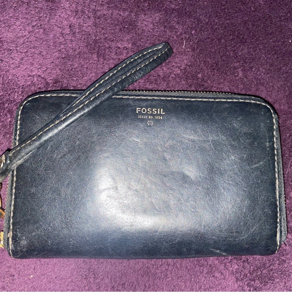 ladies fossil wallet